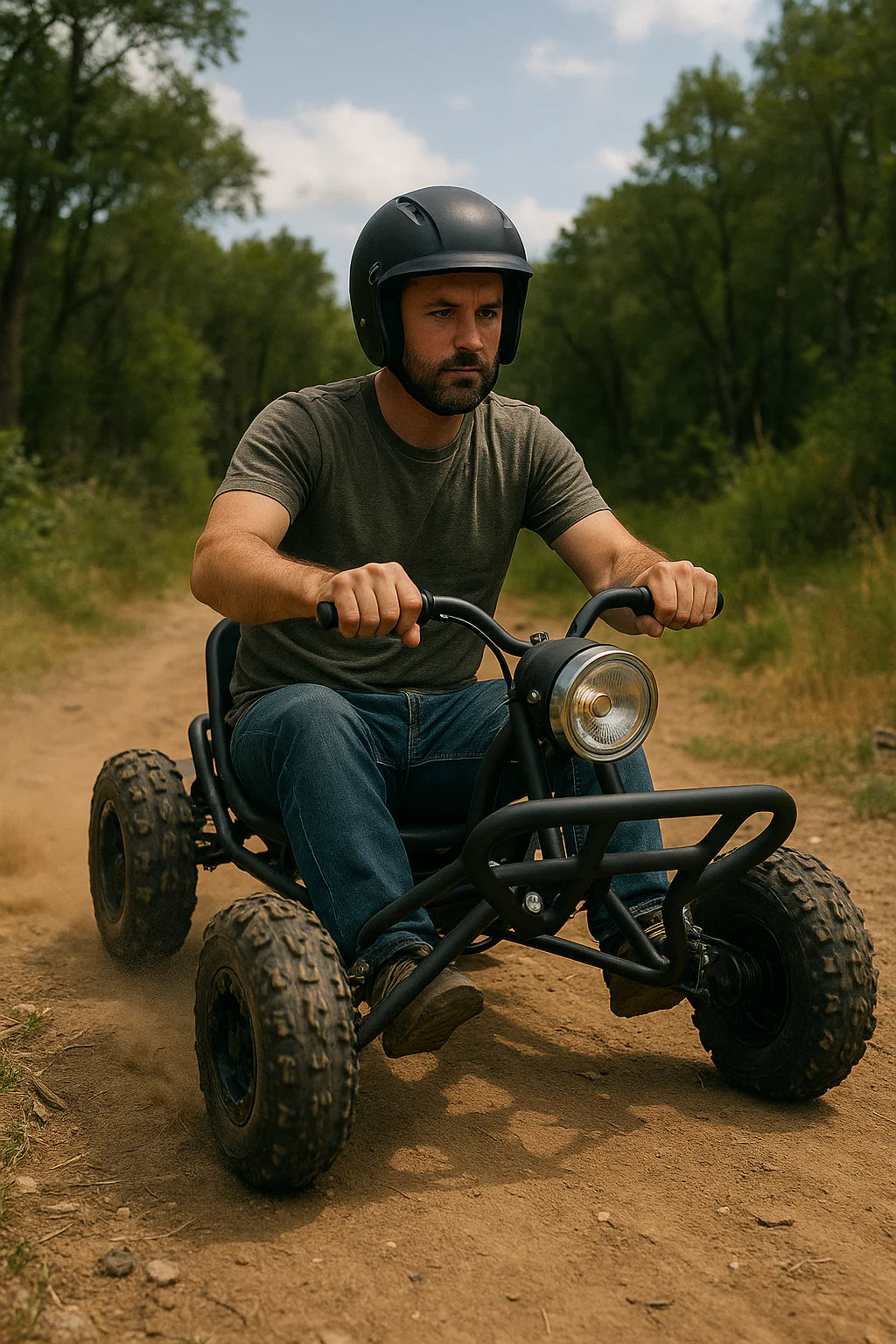 Electric All-Terrain Racing Kart